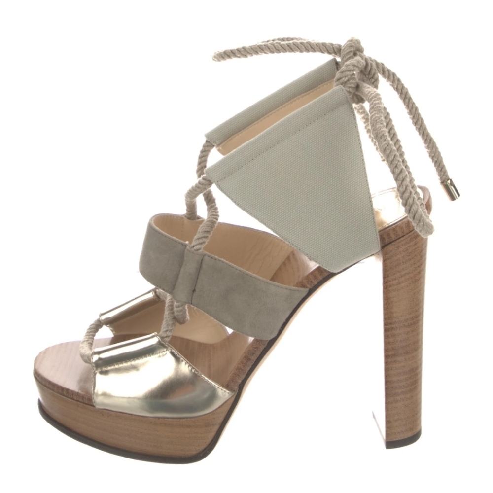 JIMMY CHOO Tie-Up Heels Size EU 39